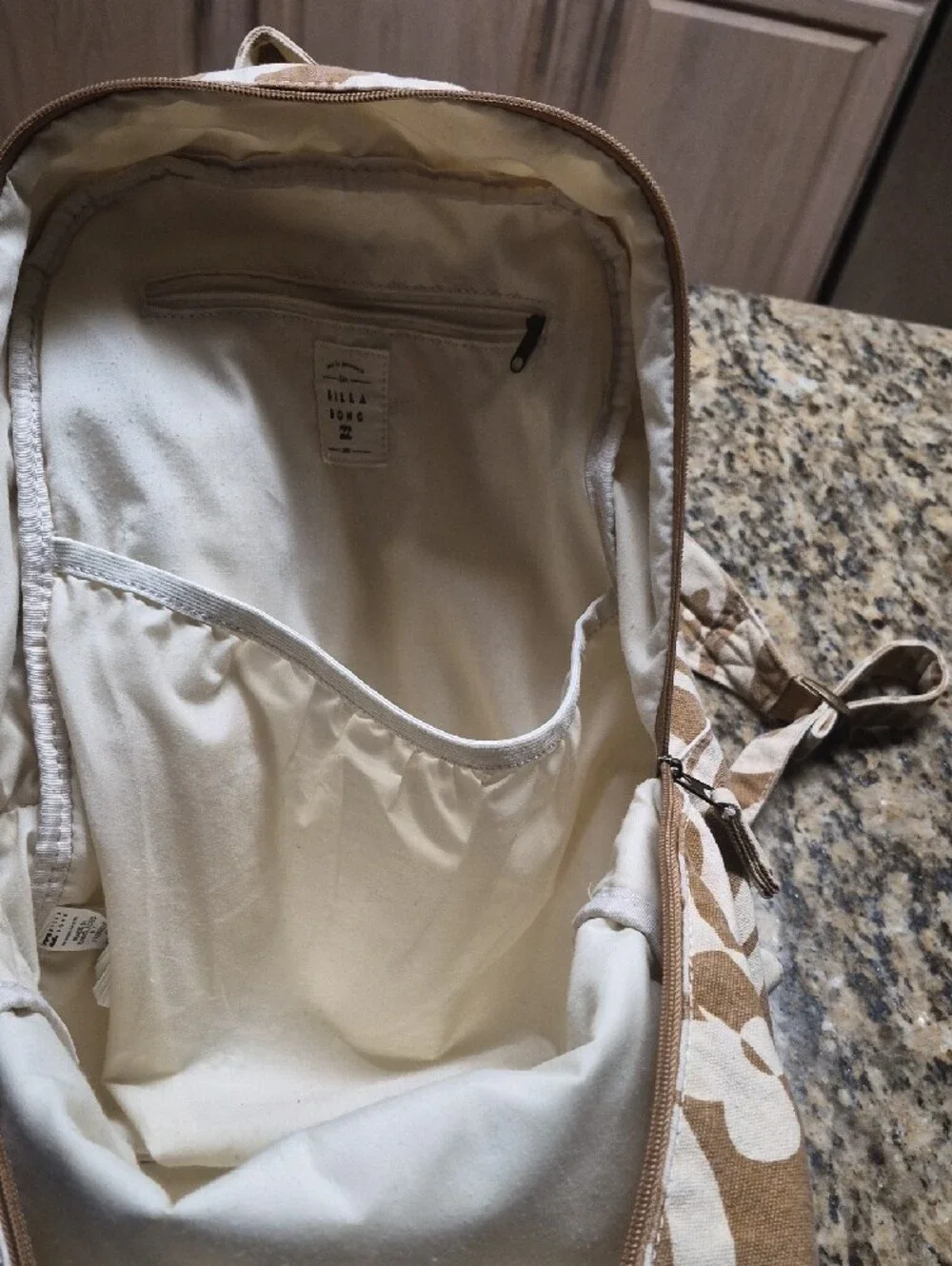 Billabong canvas backpack